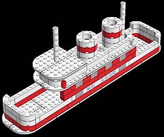 Набор LEGO MOC-0762 Круизное судно