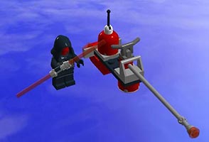 Набор LEGO MOC-0766 Спидер Дарта Мола