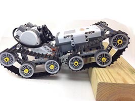 Набор LEGO MOC-0770 Двойное гусеничное шасси