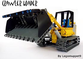 Набор LEGO MOC-0789 Бульдозер