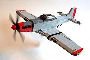 Набор LEGO Истребитель P-51D 'Мустанг'