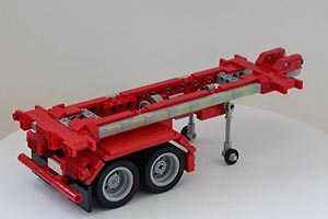 Набор LEGO MOC-0819 Прицеп для 20-футового контейнера