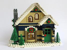 Набор LEGO MOC-0823 Зимнее кафе