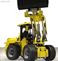 Набор LEGO MOC-0836 Погрузчик на р/у