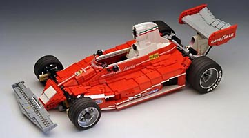 Набор LEGO MOC-0840 Феррари 312Т