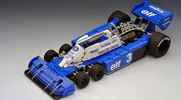 Набор LEGO MOC-0846 Гоночный автомобиль 'Тирелл P34'