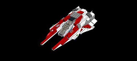 Набор LEGO MOC-0862 Звездный истребитель