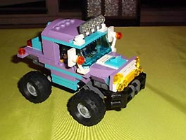 Набор LEGO MOC-0867 Эмма и Стефани - Сафари на джипе
