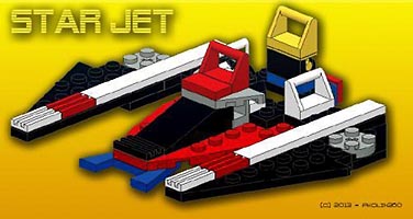 Набор LEGO MOC-0868 Звездный истребитель