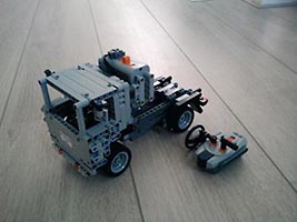 Набор LEGO MOC-0869 Грузовик МАН TGM 18
