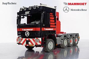 Набор LEGO MOC-0879 Мерседес-Бенц Актрос 4160 SLT