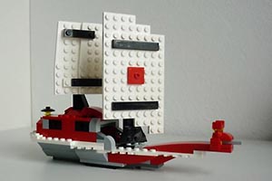 Набор LEGO MOC-0881 Азиатский парусник