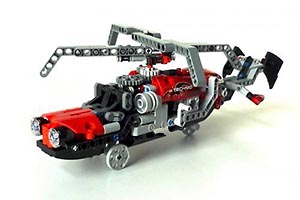 Набор LEGO MOC-0882 Вертолет