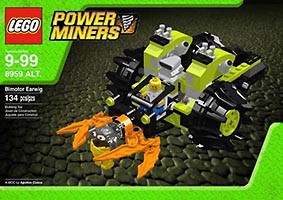 Набор LEGO MOC-0898 Двухмоторный горный комбайн 'Уховертка'