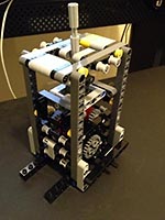Набор LEGO Трехступенчатая коробка передач с задней передачей