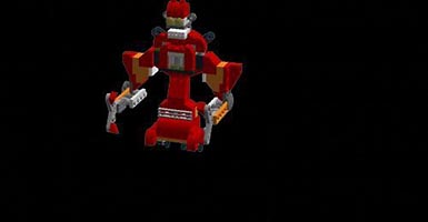 Набор LEGO MOC-0921 Красный робот