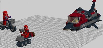 Набор LEGO MOC-0922 Подводная лодка Росомахи