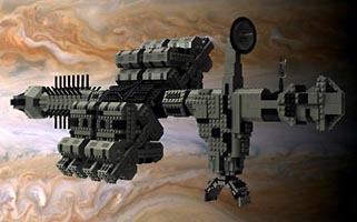 Набор LEGO MOC-0954 Ислледовательский космический корабль 'Леонов'