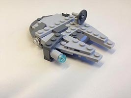 Набор LEGO MOC-0968 Мини-Сокол тысячелетия