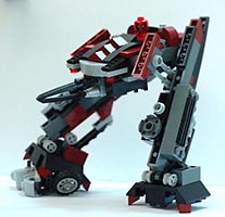 Набор LEGO MOC-0971 Робот-трансформер Дедпул ('Наемник без умолку')