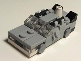 Набор LEGO MOC-0973 Делореан - машина времени из х/ф 'Назад в будущее'