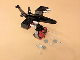 Набор LEGO MOC-0985 Памятник Войнам мутантов