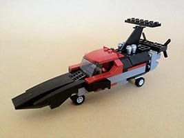 Набор LEGO MOC-0987 Турбо Гонщик - Губка Боб квадратные штаны