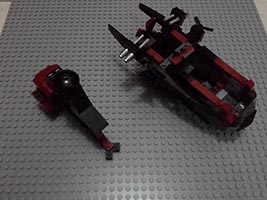 Набор LEGO MOC-0989 Самолет и спидер Вульфи