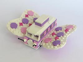 Набор LEGO MOC-0998 Дом на колесах 'Бабочка'