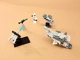 Набор LEGO MOC-1008 Противовоздушная оборона