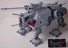 Набор LEGO MOC-1034 Боевая машина Шагоход АТ-ТЕ