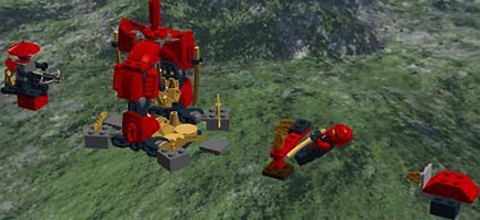 Набор LEGO MOC-1049 Арка с замурованными сокровищами