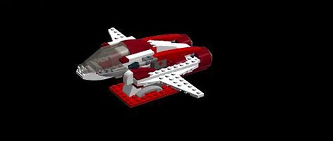 Набор LEGO MOC-1066 Шаттл-разведчик короткой дистанции