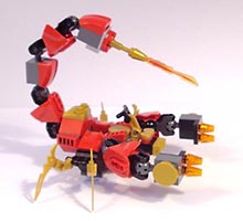 Набор LEGO MOC-1085 Скорпион