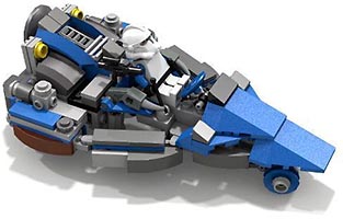 Набор LEGO MOC-1087 Спидер штурмовиков Клонов