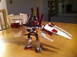 Набор LEGO MOC-1102 Экзоскелет 'Бронированный коготь'