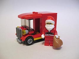 Набор LEGO MOC-1108 Микро-машинка для Санта-Клауса