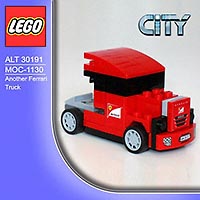 Набор LEGO MOC-1130 Грузовик Феррари