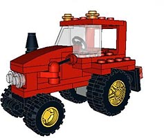 Набор LEGO MOC-1132 Трактор
