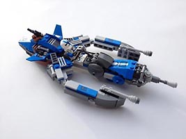 Набор LEGO MOC-1133 Ударный спидер на воздушной подушке