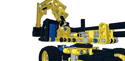 Набор LEGO MOC-1139 Экскаватор