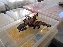 Набор LEGO MOC-1140 Истребитель