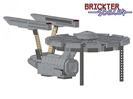 Набор LEGO MOC-1144 Космический корабль 'Сокол-Энтерпрайз'
