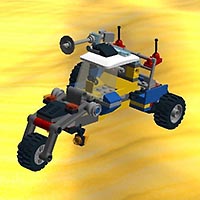 Набор LEGO MOC-1153 Мотоцикл 'Покон'