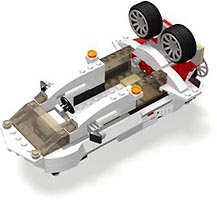 Набор LEGO MOC-1161 Судно на воздушной подушке