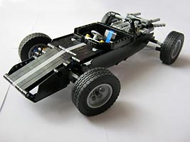 Набор LEGO MOC-1175 Гоночная машина из 60-х