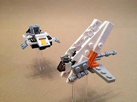 Набор LEGO Защитник колонии и десантый корабль