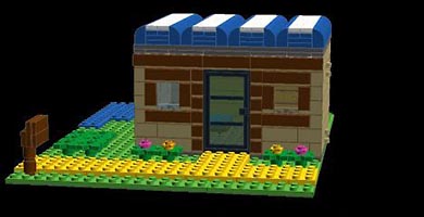Набор LEGO MOC-1199 Домик в стиле Зельда