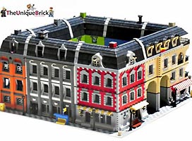 Набор LEGO MOC-1221 Большой жилой квартал