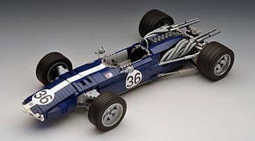 Набор LEGO MOC-1234 Гоночный автомобиль 'Игл Уэслейк MK1 T1G'